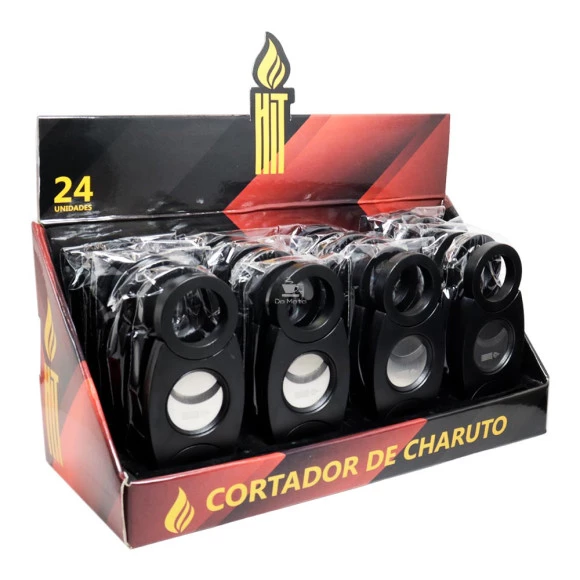 Caixa de Cortador de Charuto Premium Redondo