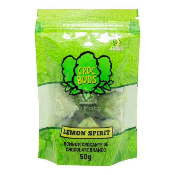 Chocolate Croc Buds Lemon Spirit 50g