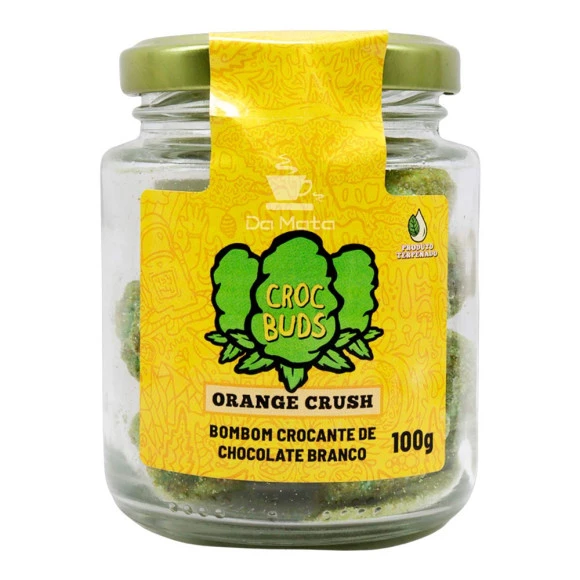 Chocolate Croc Buds Orange Crush 100g