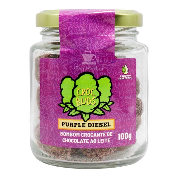 Chocolate Croc Buds Purple Diesel 100g 