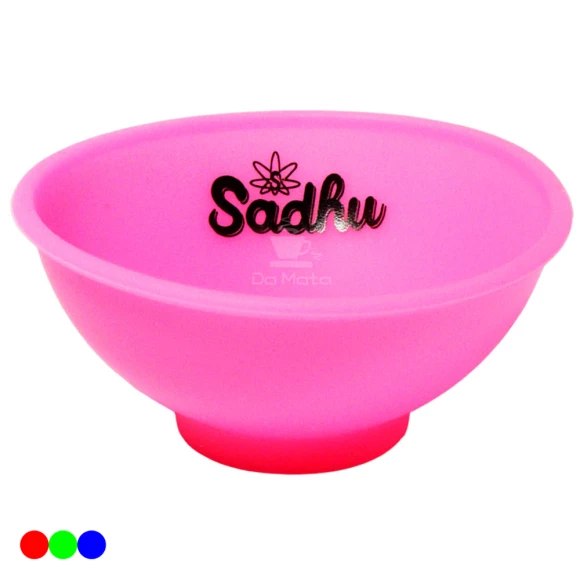 Cuia de Silicone Sadhu Brilhante rosa