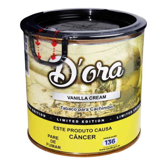 Lata de D'ora Vanilla Cream 50g