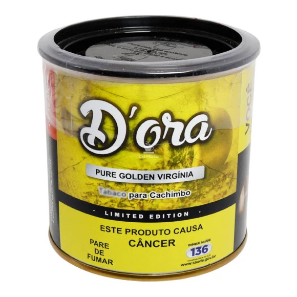 Lata de D'ora Pure Golden Virgínia 50g