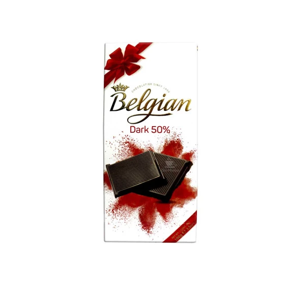 Chocolate Belga 50% Cacau 