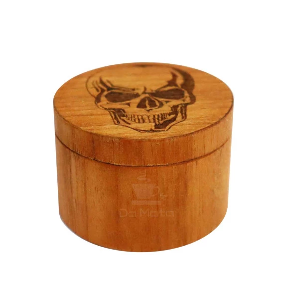 Dichavador Wood Burning Médio Caveira