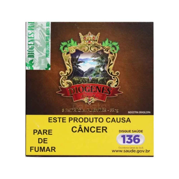 Petaca Diógenes Patrícia c/ 5 