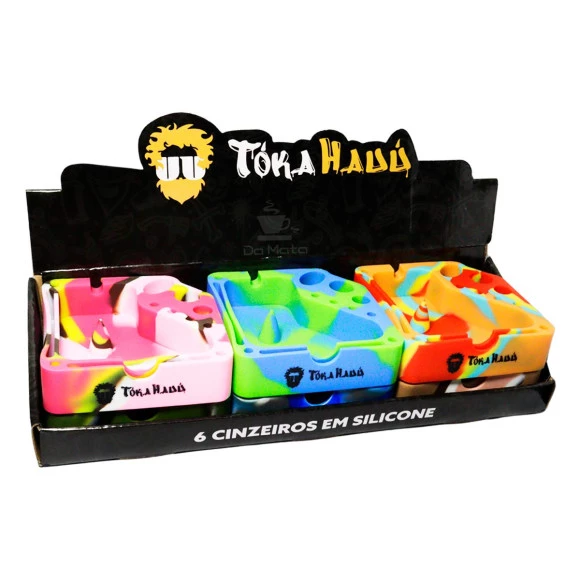 Caixa de Cinzeiro de Silicone Toka Rauú