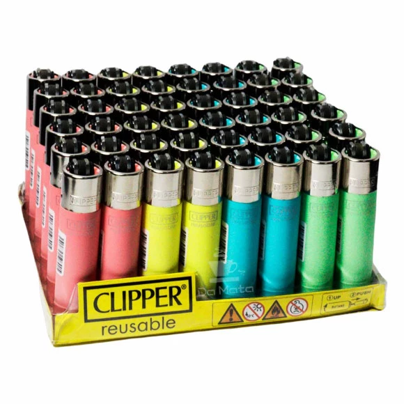 Caixa de Isqueiro Clipper Colors