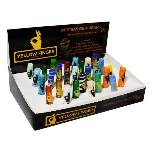 Caixa De Piteira Yellow Finger Big