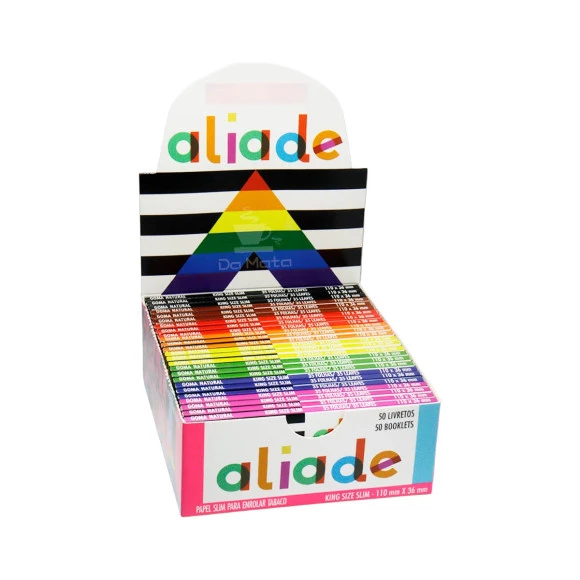 Caixa de Seda Aliade King Size Slim