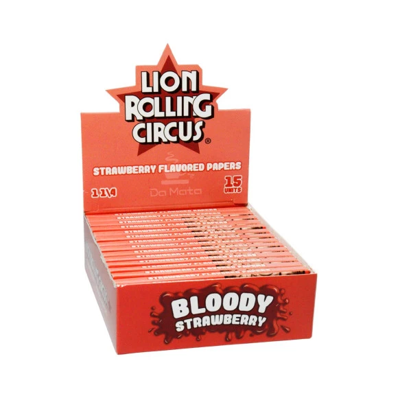 Caixa de Seda Strawberry Lion Rolling Circus