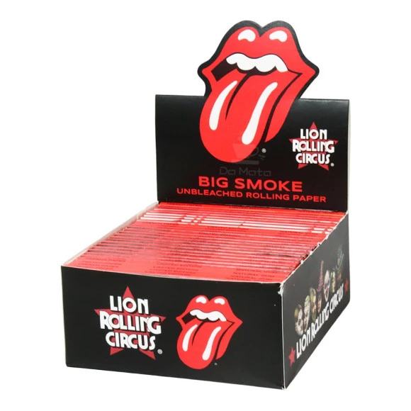 Caixa de Seda Lion Rolling Circus Rolling Stones King Size
