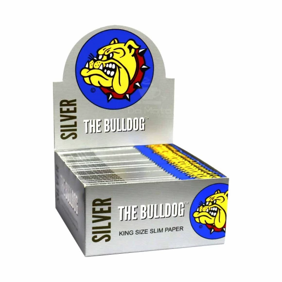 Caixa de Seda Bulldog Silver King Size