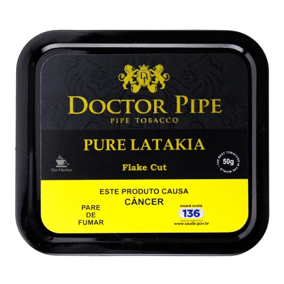 Doctor Pipe Pure Latakia Flake 50g de frente