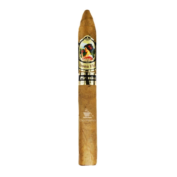 Charuto Dona Flor Piramide Connecticut Mata Fina de frente
