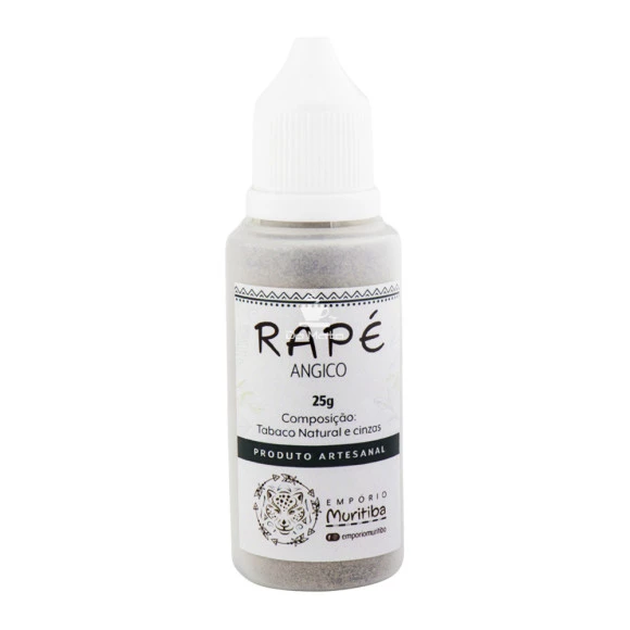 Rapé Angico 25g de frente