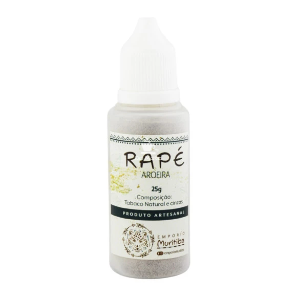 Rapé Aroeira 25g de frente