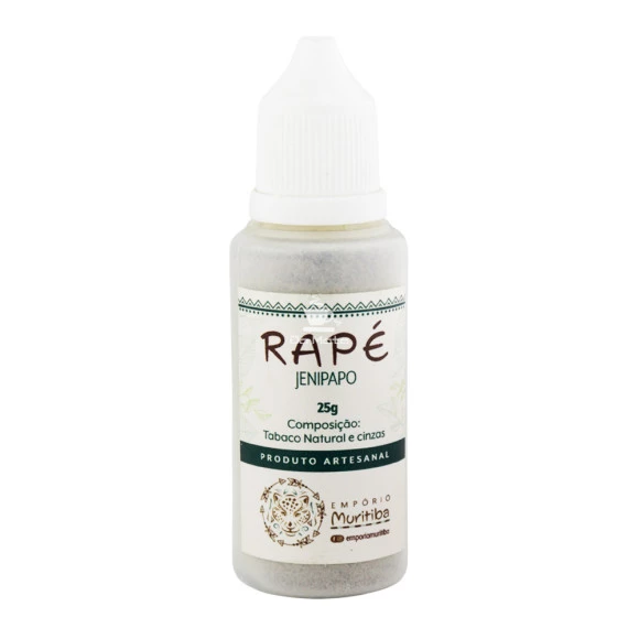 Rapé Jenipapo 25g de frente