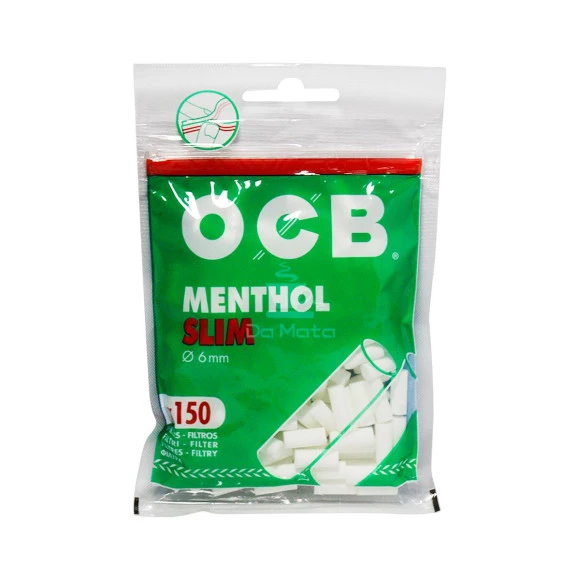 Filtro OCB Menthol Slim 6mm
