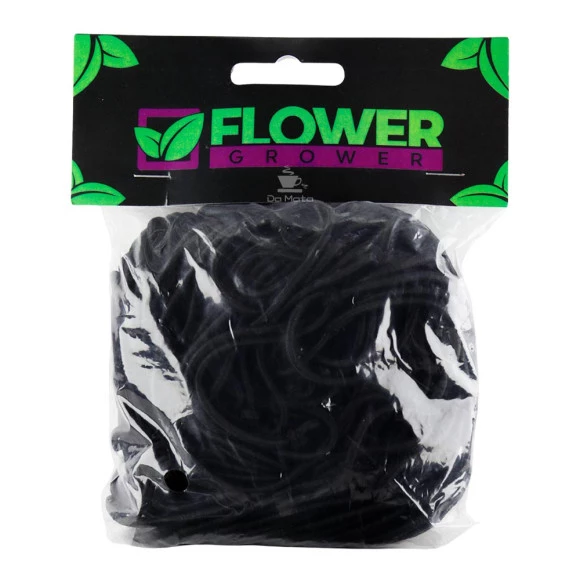 Rede Flower Grower Scrog Black C/ Ganchos 90x90cm na embalagem
