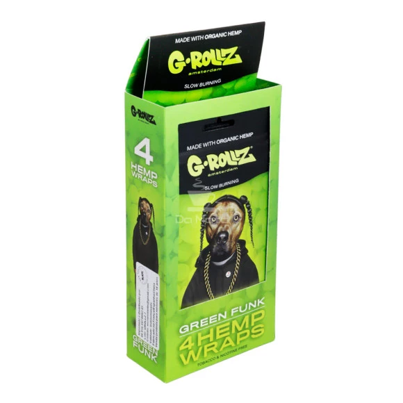 Caixa de Blunt G-Rollz Green Funk
