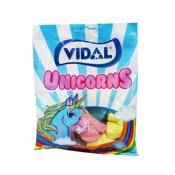 Bala de Goma Vidal Unicorns 100g