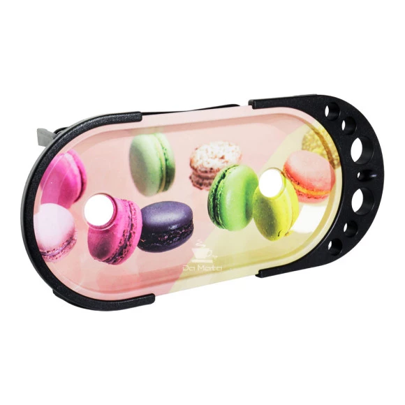 Bandeja de Metal Rolling Console de frente