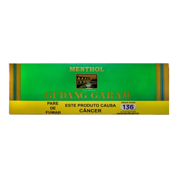 Caixa de Gudang Garam Menthol