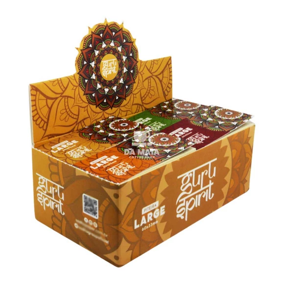Caixa de Piteira Guru Spirit Large Vergê tabacaria da mata 