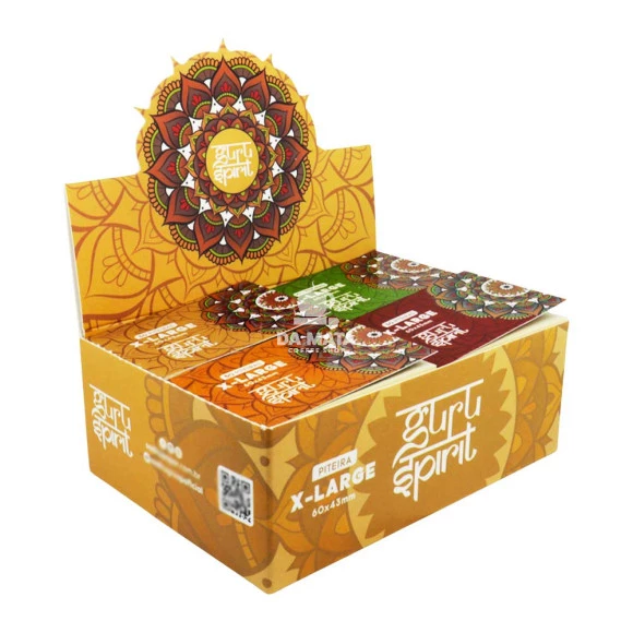 Caixa de Piteira Guru Spirit X- Large Vergê Tabacaria da mata 