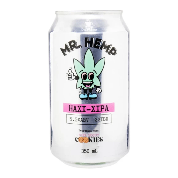 Cerveja Mr. Hemp Haxi-Xipa Session IPA 350ml de frente