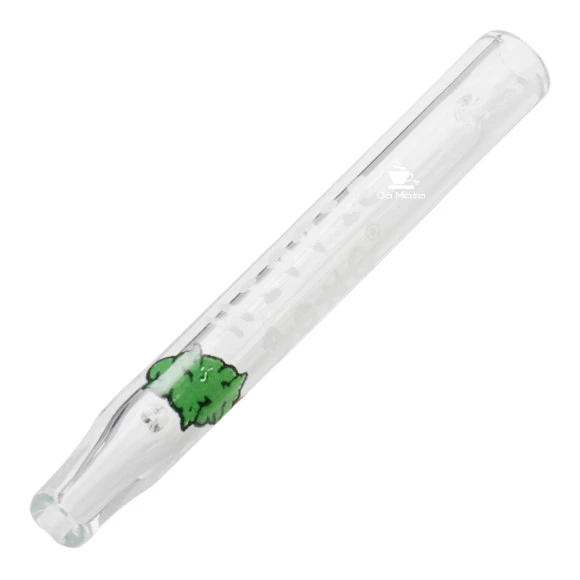 Piteira de Vidro Hippie Bong C/ Bucal 6 mm de lado