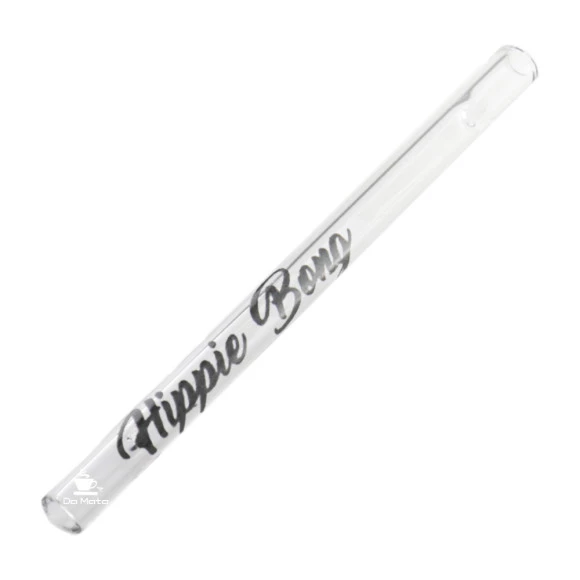 Piteira de Vidro Hippie Bong 4mm de frente