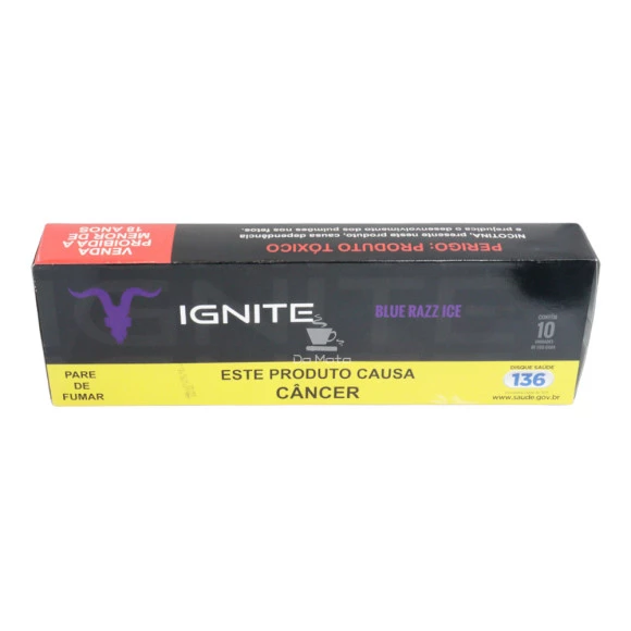 Caixa de Essência Ignite Blue Razz Ice