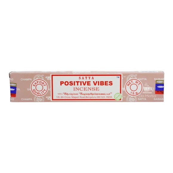 Incenso Satya Positive Vibes
