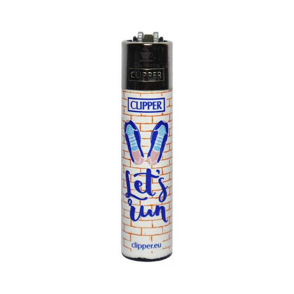 Isqueiro Clipper Let's Run
