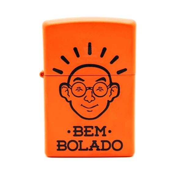 Zippo Bem Bolado Laranja