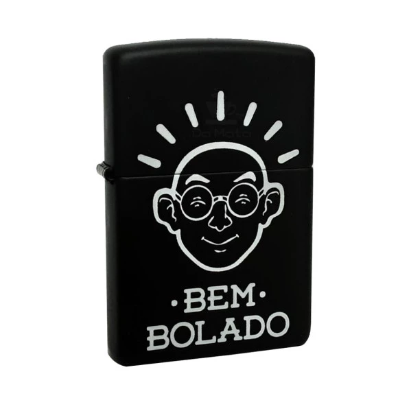 Zippo Bem Bolado Preto