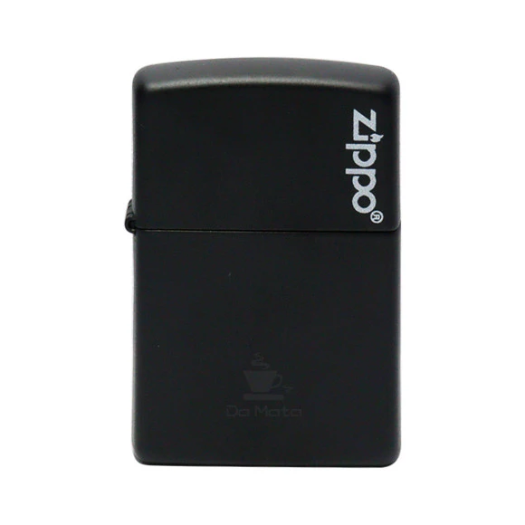 Isqueiro Zippo 218ZL Logo Black fechado