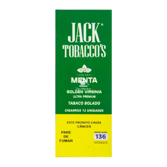 Palheiro Jack Tobacco´s Menta de frente