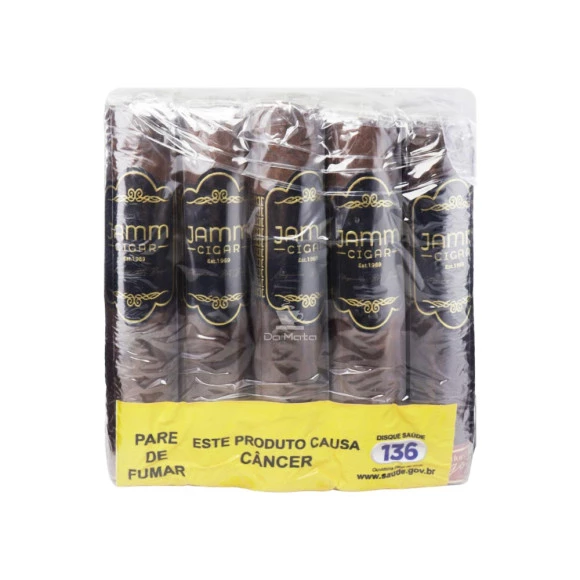 Pacote de Charuto Jamm Maduro Fuego de frente