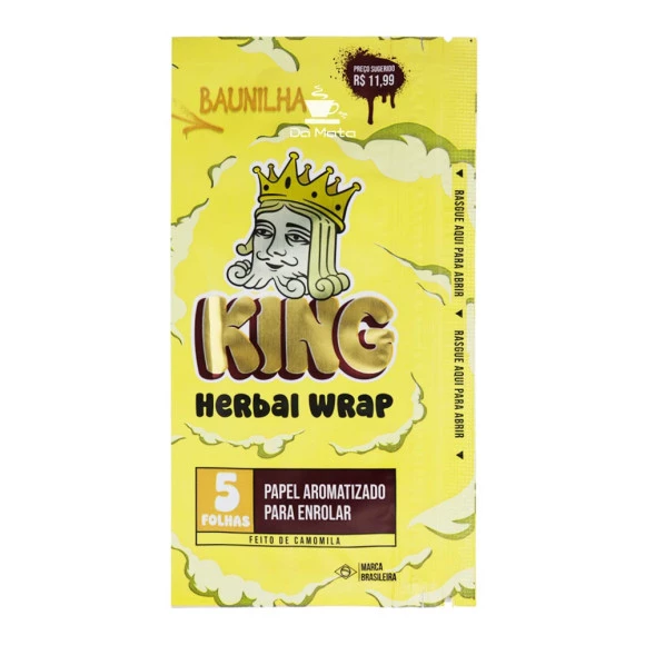 King Blunt Baunilha de frente