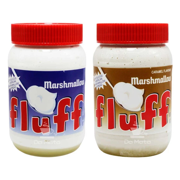 Kit 2 Potes de Marshmallow Fluff 213g Tabacaria Da Mata