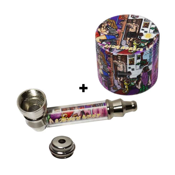 Kit Dichavador de Metal + Pipe Lady Hornet