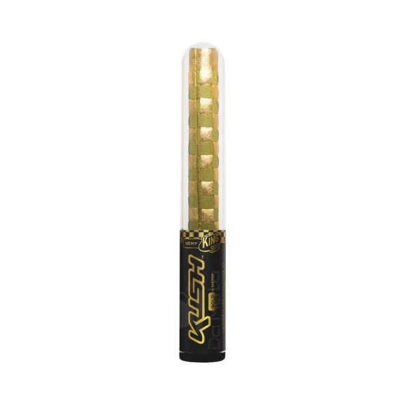 Cone de Canhamo com folhas de ouro 24k Kush