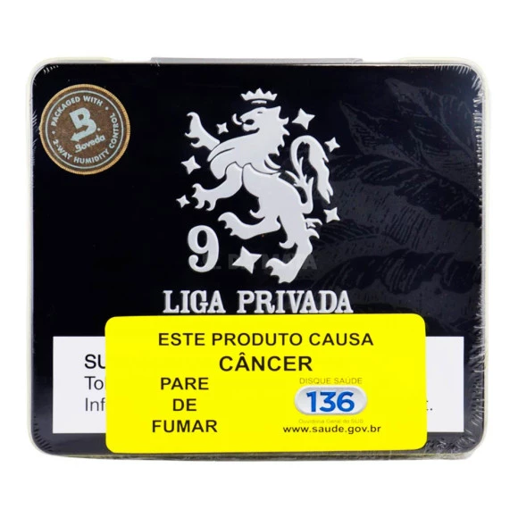 Charuto Drew Estate Liga Privada No.9 Coronets C/10un DE FRENTE TABACARIA DA MATA