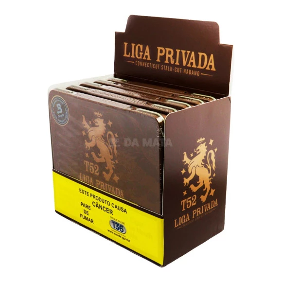 Caixa de Charuto Drew Estate Liga Privada T52 Coronets  tabacaria da mata 