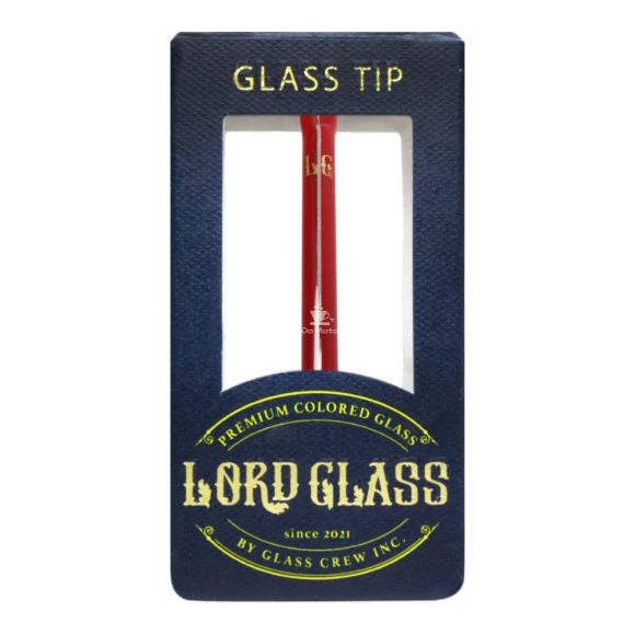 Piteira de Vidro Lord Glass Vac-Stack Emerald Red