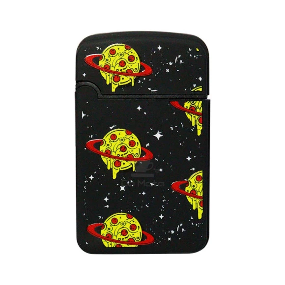 Maçarico Zengaz Modelo ZL 12B Preto Estampado com  Saturno