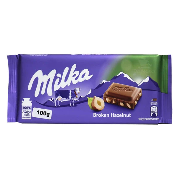 Chocolate Importado Milka Hazelnut 100g